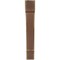 Ekena Millwork 1 3/4"W x 12"D x 12"H Extra Large Olympic Wood Vintage Decor Bracket, Weathered Brown BKTWD01X12X12OLBR - alternate 2